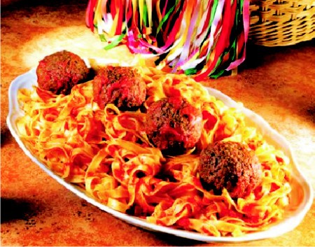 Macarrão a bolonhesa, do restaurante Famiglia Mancini Macarrão a bolonhesa, do restaurante Famiglia Mancini