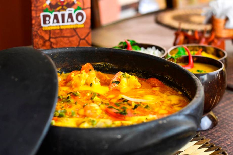 Moqueca do restaurante Baião Cozinha Nordestina