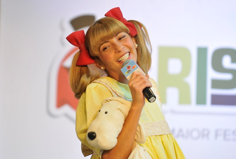 A personagem Nina, interpretada por Marlei Cevada A personagem Nina, interpretada por Marlei Cevada