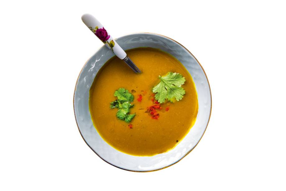 Caldo de abóbora japonesa Caldo de abóbora japonesa