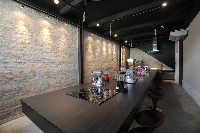 A sala de aula de gastronomia A sala de aula de gastronomia