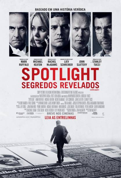 Carta de Spotlight: Segredos Revelados Carta de Spotlight: Segredos Revelados