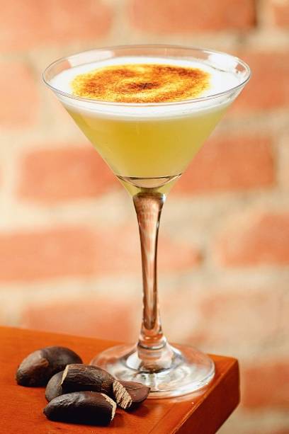 Suspiro martíni: lembra um pisco sour