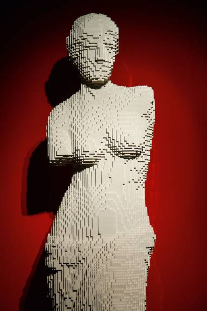 Esculturas de Lego assinadas pelo artista americano Nathan Sawaya Esculturas de Lego assinadas pelo artista americano Nathan Sawaya