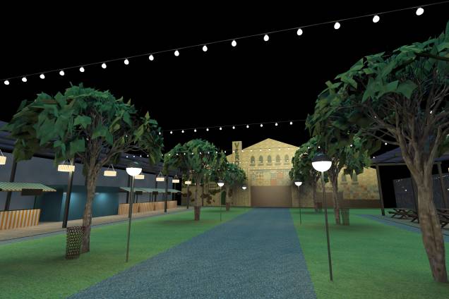 Cenarium Gastronômico: food park da Arena Verona tem espaço para 12 barracas e 8 food trucks Cenarium Gastronômico: food park da Arena Verona tem espaço para 12 barracas e 8 food trucks