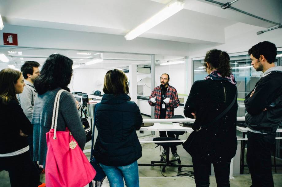 Visita orientada ao acervo do MIS Visita orientada ao acervo do MIS