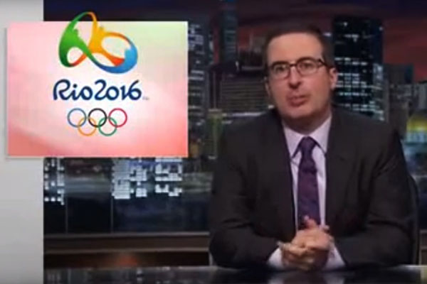 Apresentador inglês John Oliver ironiza poema de Michel Temer e fala sobre Olimpíada