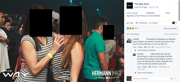 Mulher descobre traição do ex-namorado após foto de balada publicada no Facebook