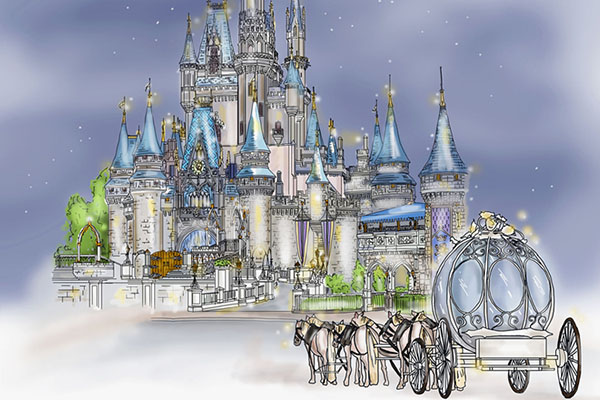 Fãs da Walt Disney World poderão se casar no Magic Kingdom à noite, após fechamento do parque temático