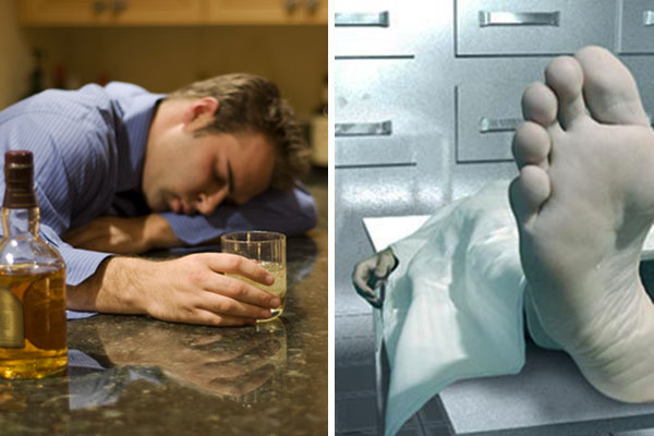 Jovem de 25 anos dado como morto após beber demais acorda em necrotério e retorna ao bar