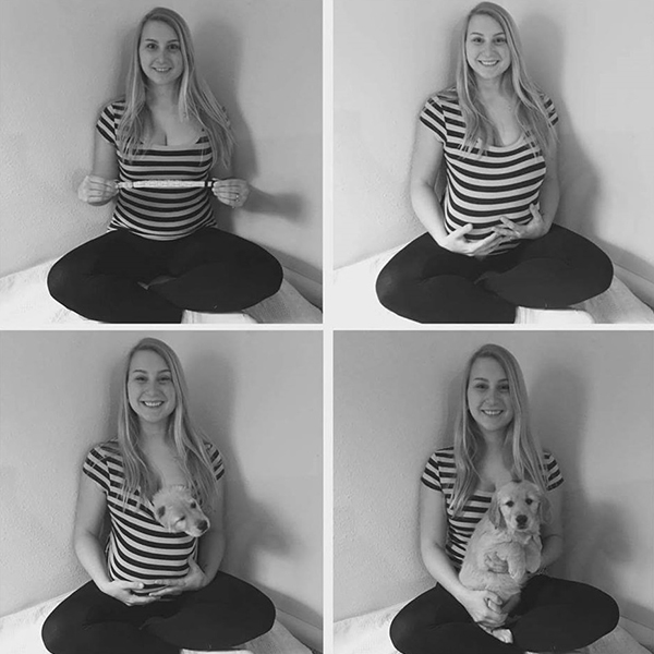 Após sofrer muita pressão para ter filhos, casal publica ensaio fotográfico e apresenta novo integrante da família