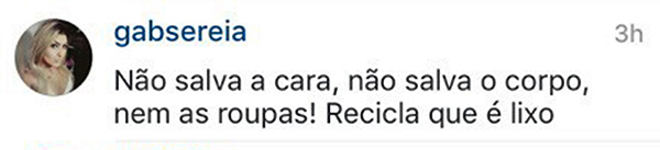 Ludmilla é chamada de “lixo” por seguidora e dá resposta surpreendente no Instagram