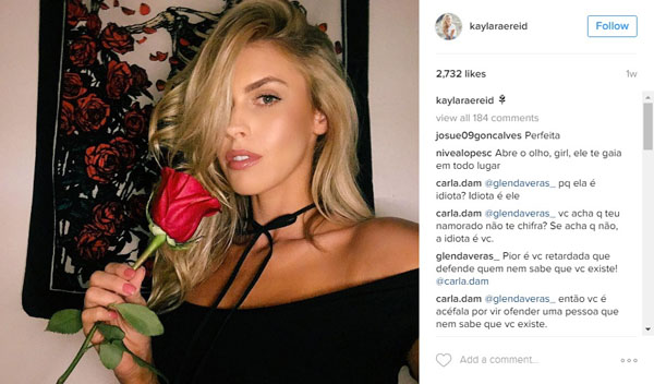 Conheça Kayla Rae Reid, namorada do nadador norte-americano Ryan Lochte