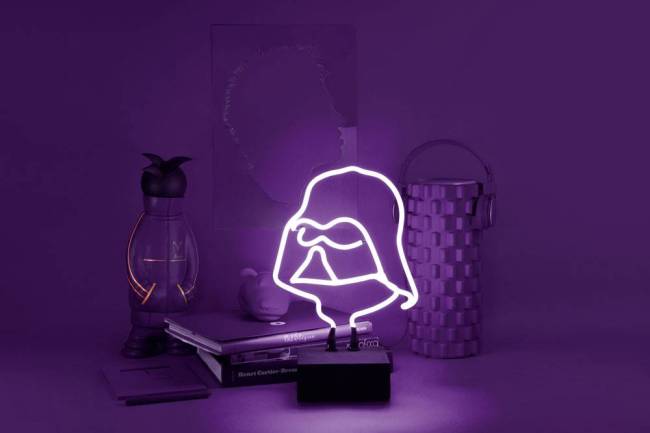 darth vader neon