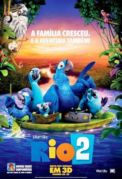 Rio 2: pôster do filme