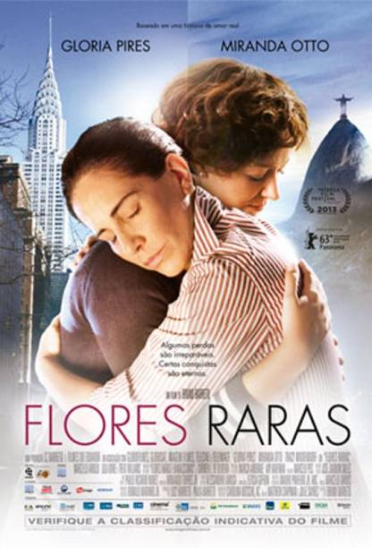 Flores Raras: pôster do filme