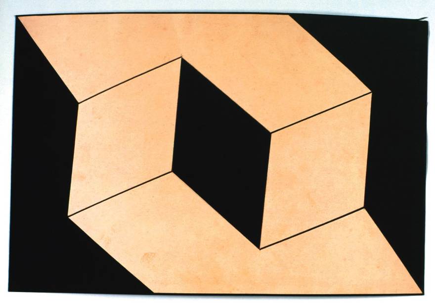 Estudo para um Plano de Superfície Modulada, de 1957: influência geométrica Estudo para um Plano de Superfície Modulada, de 1957: influência geométrica