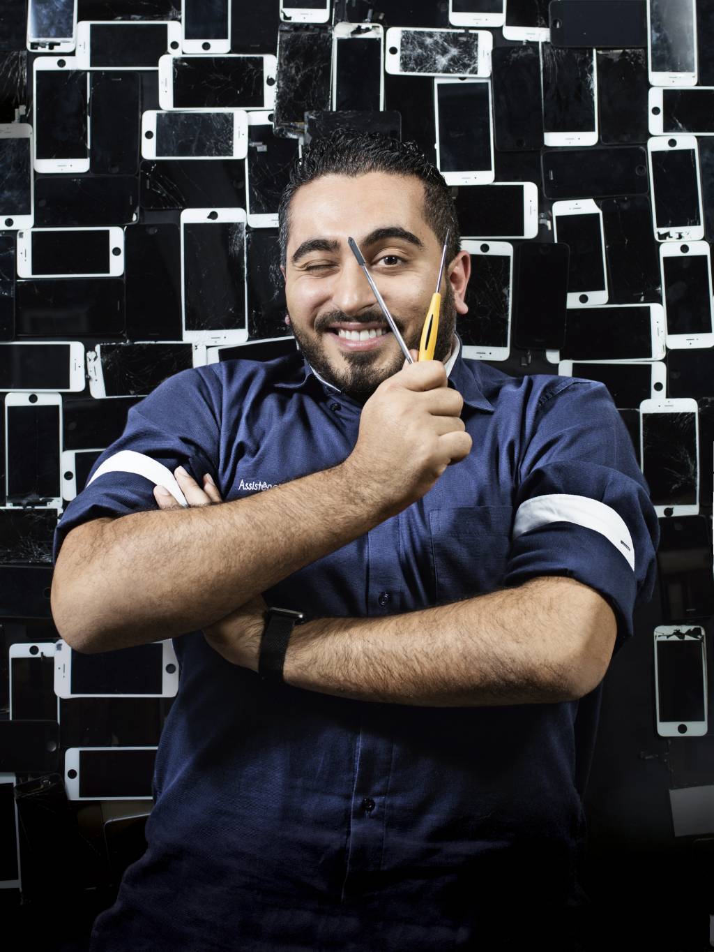 O rei do iPhone: 120 clientes por dia e 500 000 reais por mês