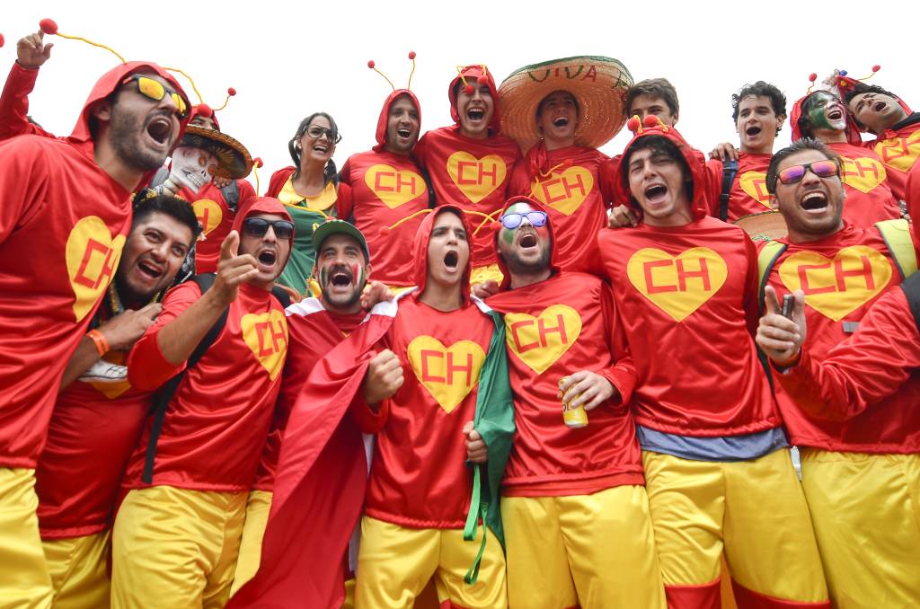 Torcedores Brasil x México