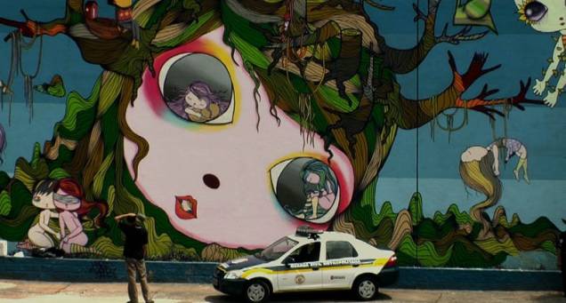Cidade Cinza: grafites feitos por artistas Cidade Cinza: grafites feitos por artistas