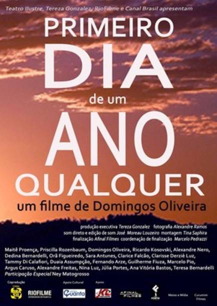 Primeiro Dia de um Ano Qualquer: pôster do filme