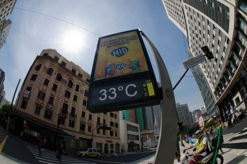 Calor intenso e chuvas: confira como fica o tempo em SP ao longo desta semana