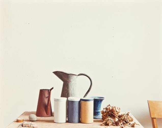 Estúdio de Giorgio Morandi (1989-1990), foto de Luigi Ghirri Estúdio de Giorgio Morandi (1989-1990), foto de Luigi Ghirri