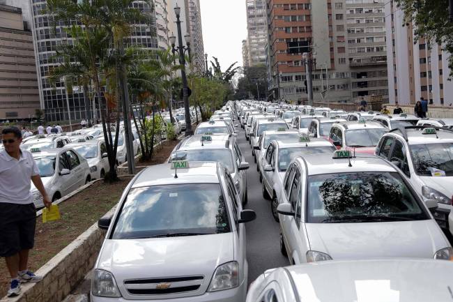 Protesto Uber