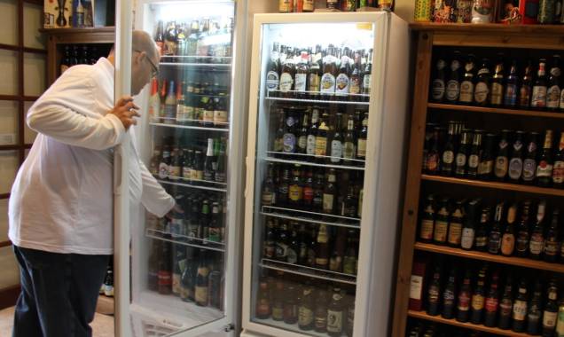 Salão da loja e bar A Boa Cerveja, na Mooca Salão da loja e bar A Boa Cerveja, na Mooca