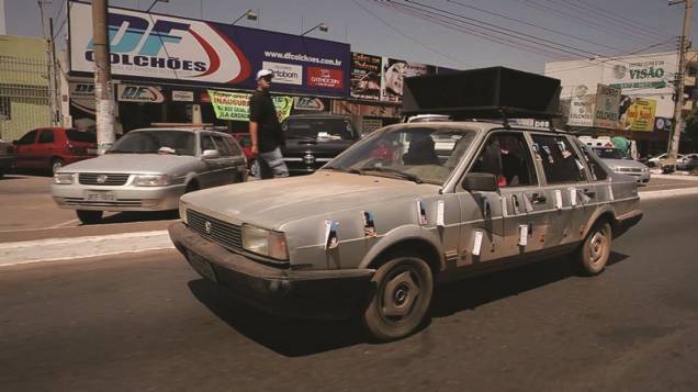 A Cidade é uma Só: carro usado para propaganda política A Cidade é uma Só: carro usado para propaganda política