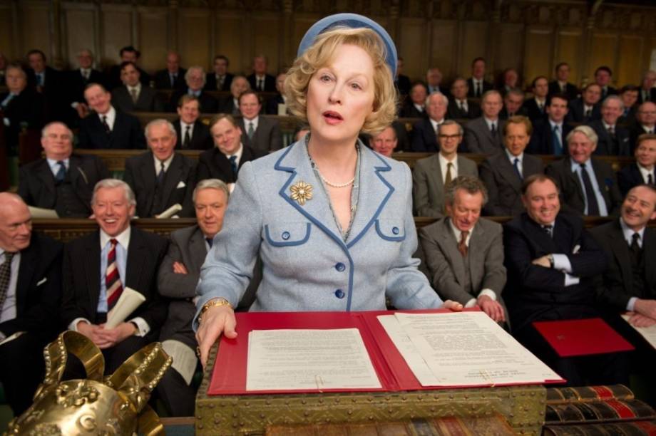 A Dama de Ferro: Meryl Streep interpreta a ex-primeira-ministra britânica Margaret Thatcher