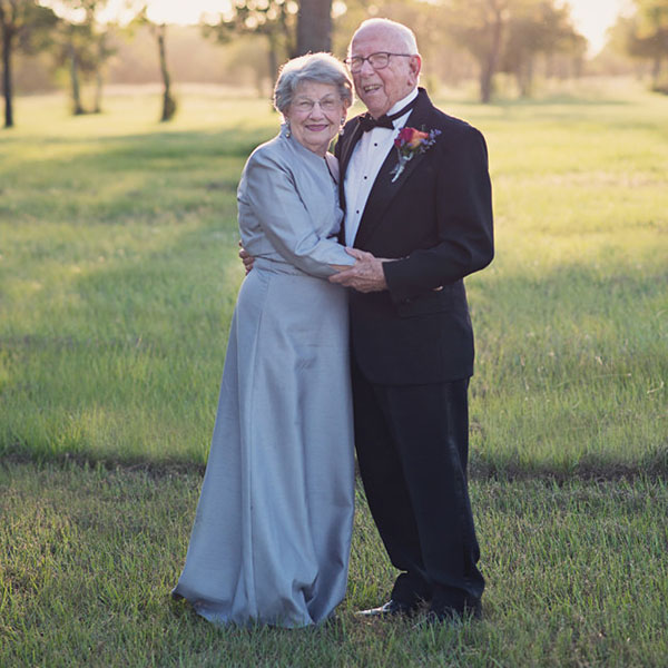 Junto há 70 anos, este casal não tinha fotos do dia de seu casamento como recordação… até agora