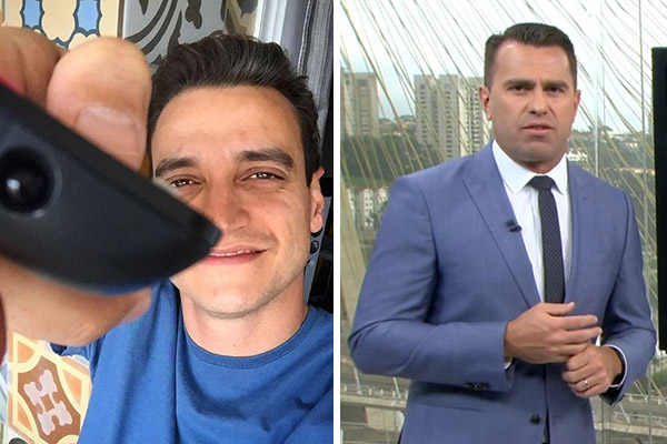 Ao vivo, repórter se confunde e tenta pagar viagem de metrô em São Paulo com crachá da Globo