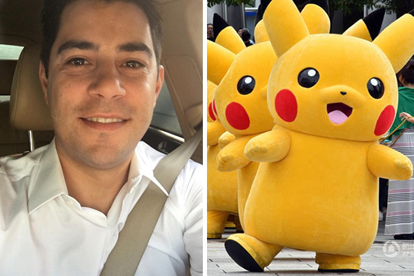 Até o Evaristo Costa admitiu que está viciado em Pokémon GO