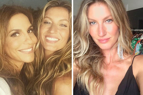 Gisele Bündchen e Ivete Sangalo surpreendem fãs com registro inusitado publicado nas redes sociais