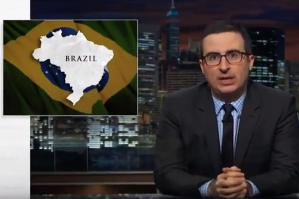 Comediante britânico fala sobre a crise política brasileira em programa da HBO