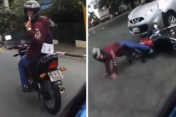 Vídeo com perseguição frenética em São Paulo chama a atenção de veículos da imprensa internacional