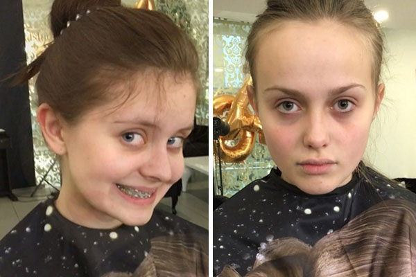 Profissional russa surpreende com incríveis transformações de maquiagem