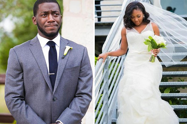 Após foto de seu casamento virar piada, noivo dá resposta perfeita (e fofa)