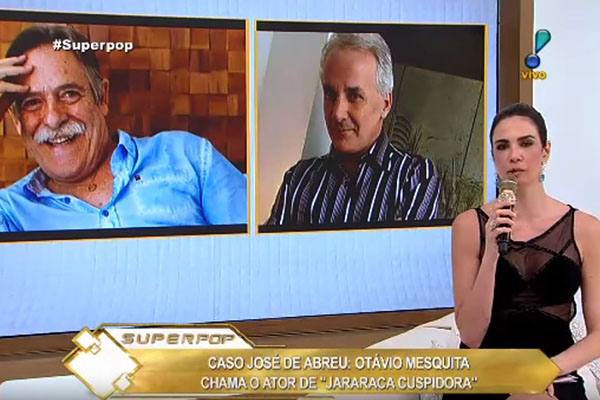 José de Abreu reconhece voz de advogado de tumulto em restaurante em áudio na internet