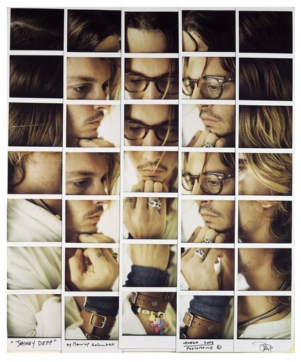 Fotos do dia: George Clooney, Johnny Depp e outras celebridades em polaroides