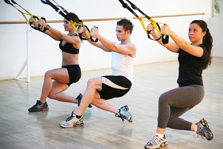 Uma aula de Bio Suspension, na Bio Ritmo Uma aula de Bio Suspension, na Bio Ritmo