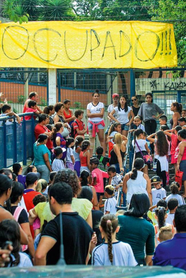 Escolas ocupadas