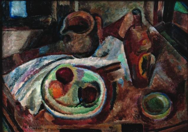 Núcleo, de Aldo Bonadei: natureza-morta de 1945 é influenciada pelo trabalho de Paul Cézanne Núcleo, de Aldo Bonadei: natureza-morta de 1945 é influenciada pelo trabalho de Paul Cézanne