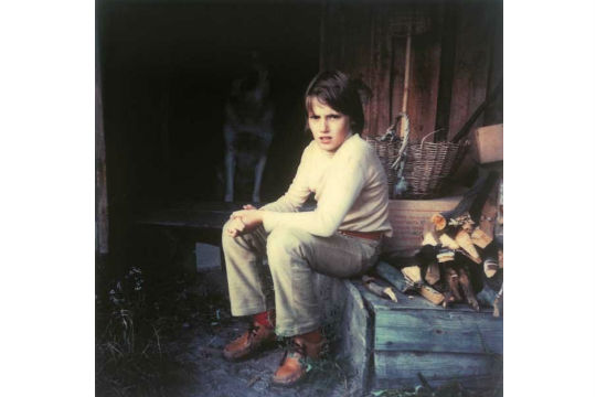 Retratado neste polaroide, filho do cineasta, Andrei A. Tarkóvski Retratado neste polaroide, filho do cineasta, Andrei A. Tarkóvski