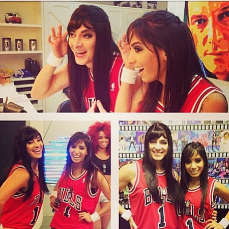 Foto do dia: Rodrigo Faro se veste como cantora Anitta para programa ‘O Melhor do Brasil’