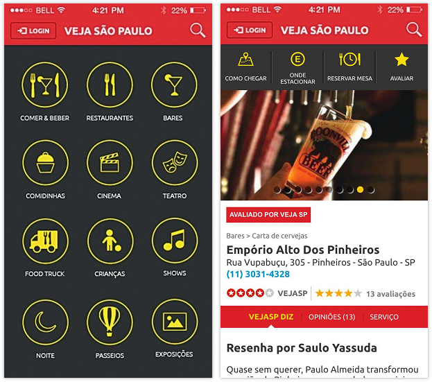 Novidades no app de VEJA SP, o mais completo da cidade
