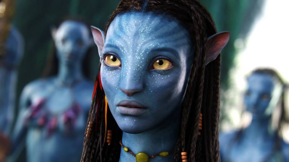 Personagem Neytiri é nativa de Pandora no filme Avatar Personagem Neytiri é nativa de Pandora no filme Avatar