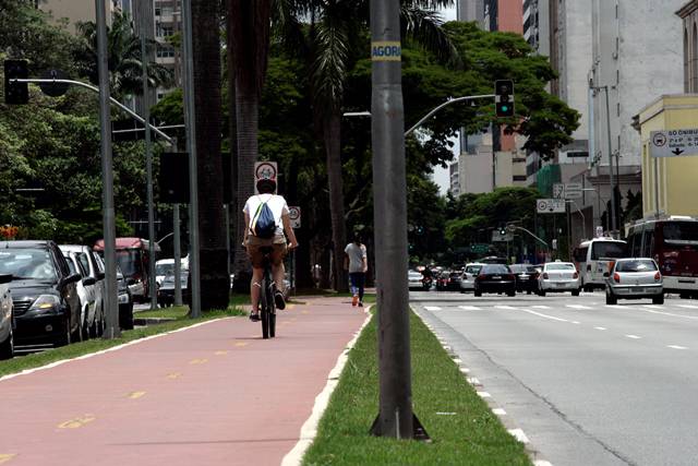 ciclovia avenida faria lima