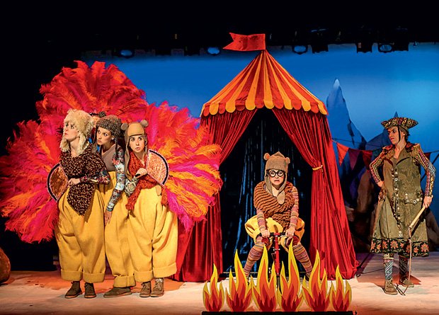 O elenco da Cia. Delas: os ursos passam a viver entre os humanos O elenco da Cia. Delas: os ursos passam a viver entre os humanos